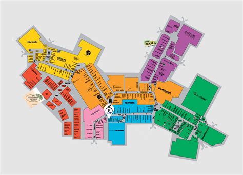 Center Map Featuring Fendi at Sawgrass Mills® .